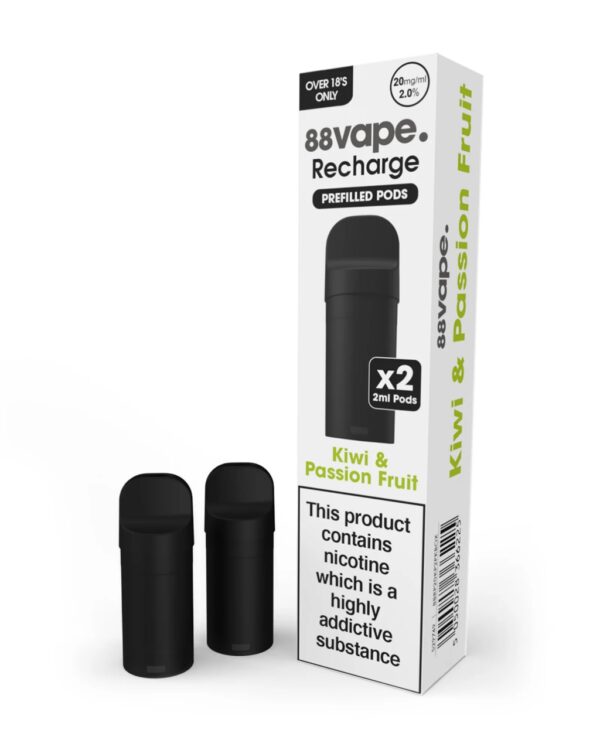 88VAPE 600 PREFILLED PODS 20MG (2 PACK) - Image 6
