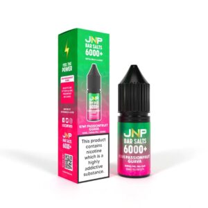 KIWI PASSIONFRUIT GUAVA 10ML NIC SALT JNP BAR SALTS 6000