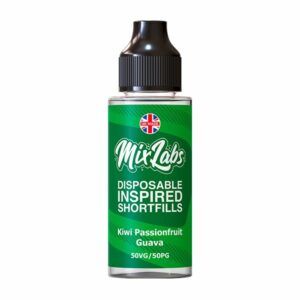 KIWI PASSIONFRUIT GUAVA DISPOSABLE INSPIRED 100ML E LIQUID MIX LABS