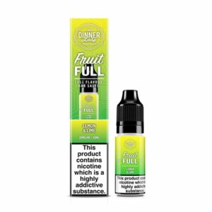 LEMON & LIME FRUIT FULL BAR SALTS 10ML NIC SALT DINNER LADY