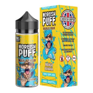 MANGO BANANA MANJU MAN 100ML E LIQUID MOREISH PUFF
