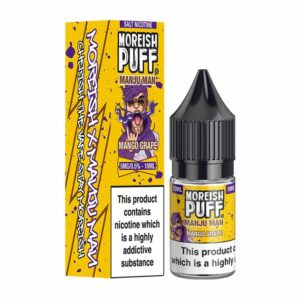MANGO GRAPE MANJU MAN 10ML NIC SALT MOREISH PUFF