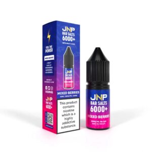 MIXED BERRIES 10ML NIC SALT JNP BAR SALTS 6000