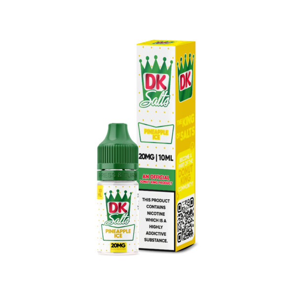 PINEAPPLE ICE 10ML NIC SALT DONUT KING