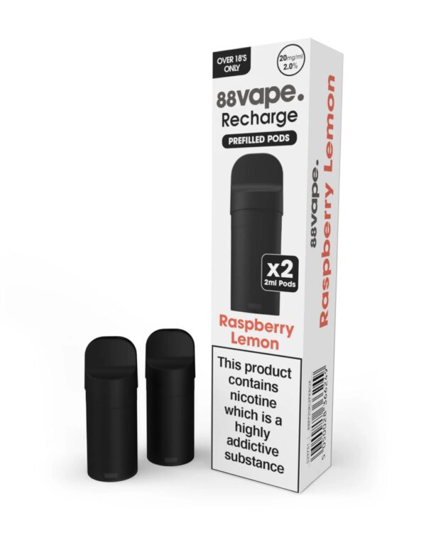 88VAPE 600 PREFILLED PODS 20MG (2 PACK) - Image 7
