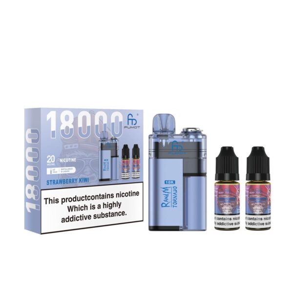FUMOT R AND M TORNADO 18000 PREFILLED POD VAPE KIT 20MG - Image 16