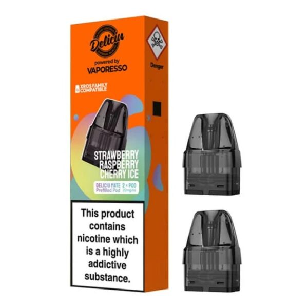 DELICIU MATE PREFILLED VAPE PODS 20MG BY VAPORESSO (2 PACK) - Image 2