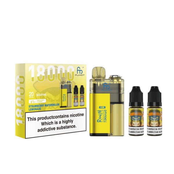 FUMOT R AND M TORNADO 18000 PREFILLED POD VAPE KIT 20MG - Image 22