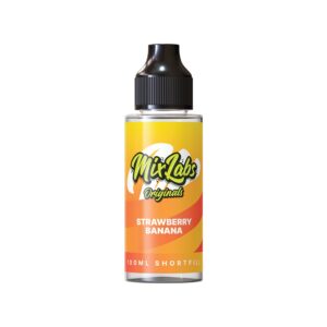 Strawberry Banana 100ml E Liquid Mix Labs Originals