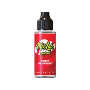 Sweet Strawberry 100ml E Liquid Mix Labs Originals