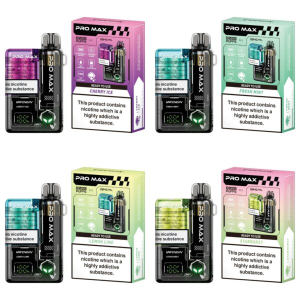 VAPENGIN PRO MAX 800 PREFILLED POD VAPE KIT 20MG