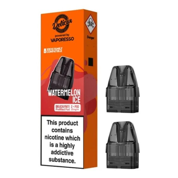 DELICIU MATE PREFILLED VAPE PODS 20MG BY VAPORESSO (2 PACK) - Image 4