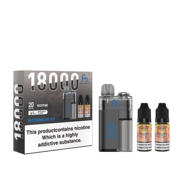 FUMOT R AND M TORNADO 18000 PREFILLED POD VAPE KIT 20MG - Image 24