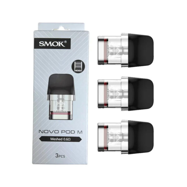 SMOK NOVO, NOVO 2, NOVO M, NOVO 2S AND NOVO 2X REPLACEMENT PODS (3 PACK) - Image 4