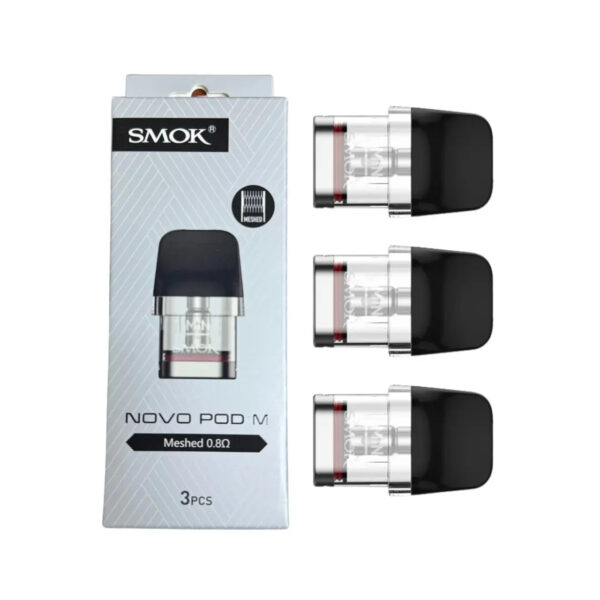 SMOK NOVO, NOVO 2, NOVO M, NOVO 2S AND NOVO 2X REPLACEMENT PODS (3 PACK) - Image 3