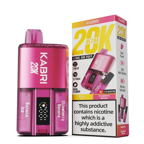 KABRI 20K ULTRA PREFILLED POD VAPE KIT 20MG - Image 6
