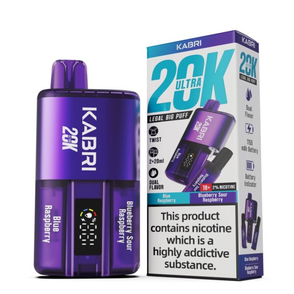 KABRI 20K ULTRA PREFILLED POD VAPE KIT 20MG - Image 12
