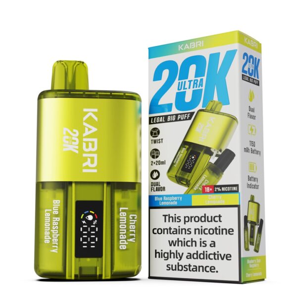 KABRI 20K ULTRA PREFILLED POD VAPE KIT 20MG - Image 10