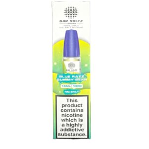 BLUE RAZZ GUMMY BEAR 10ML NIC SALT BAR SOLTZ LEGEND