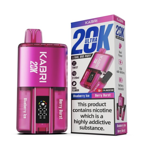 KABRI 20K ULTRA PREFILLED POD VAPE KIT 20MG - Image 14
