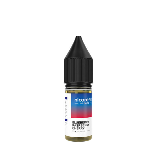 BLUEBERRY RASPBERRY CHERRY 10ML NIC SALT NICOREFILL IBREATHE
