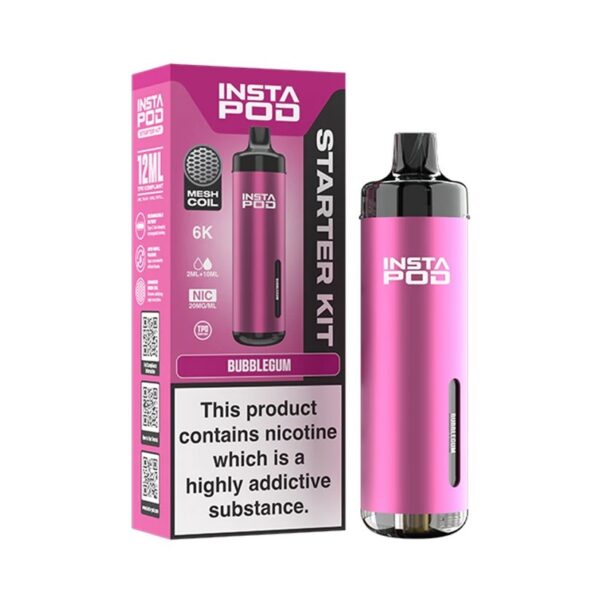 INSTA POD 6K PREFILLED POD VAPE KIT 20MG - Image 5