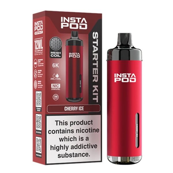 INSTA POD 6K PREFILLED POD VAPE KIT 20MG - Image 6