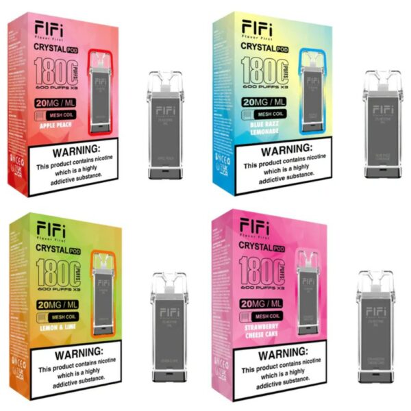 FIFI CRYSTAL 600 PREFILLED PODS 20MG (PACK 3)