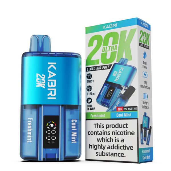 KABRI 20K ULTRA PREFILLED POD VAPE KIT 20MG - Image 18