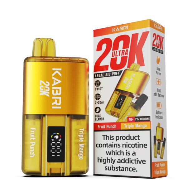 KABRI 20K ULTRA PREFILLED POD VAPE KIT 20MG - Image 22