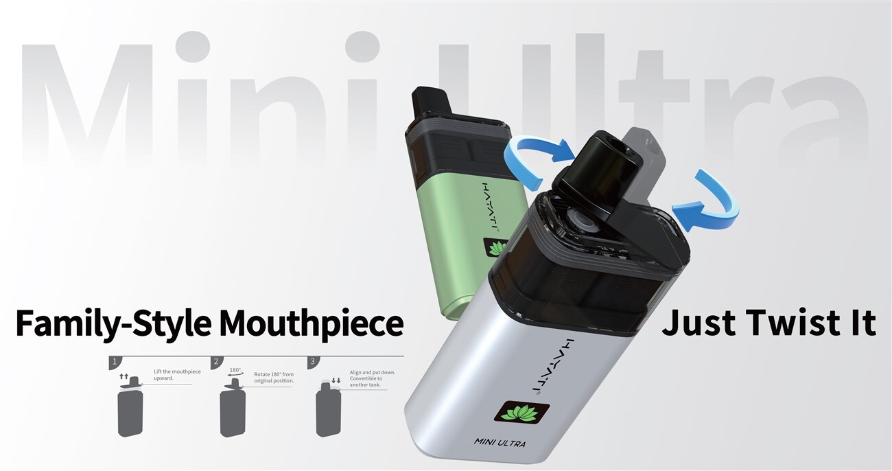 HAYATI MINI ULTRA 1500 mouthpiece style