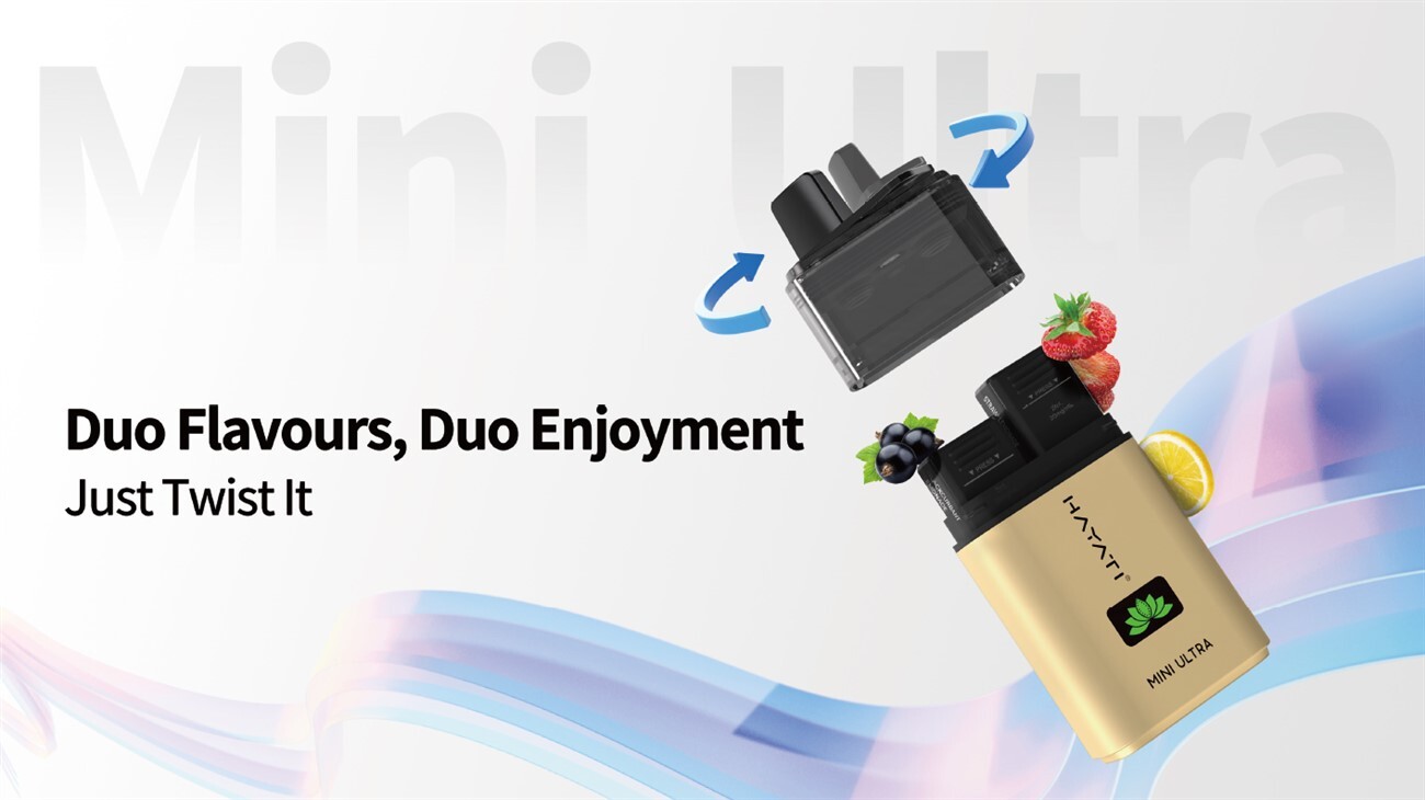 HAYATI MINI ULTRA 1500 duo flavour information