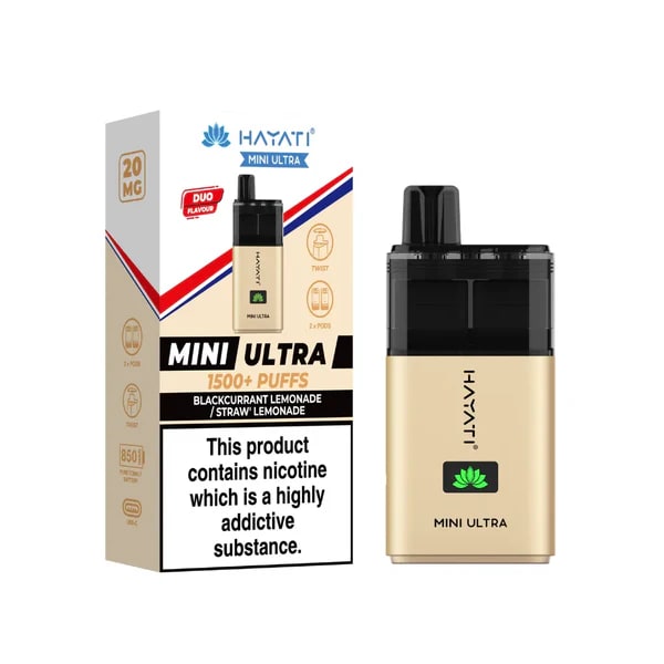 HAYATI MINI ULTRA 1500 PREFILLED POD VAPE KIT 20MG - Image 16