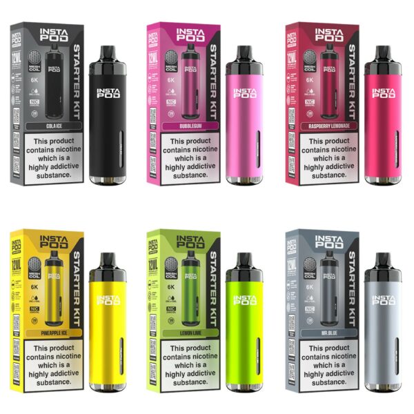INSTA POD 6K PREFILLED POD VAPE KIT 20MG