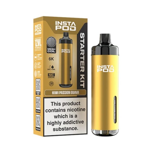 INSTA POD 6K PREFILLED POD VAPE KIT 20MG - Image 8