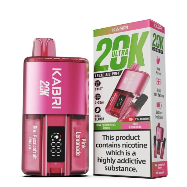 KABRI 20K ULTRA PREFILLED POD VAPE KIT 20MG - Image 24