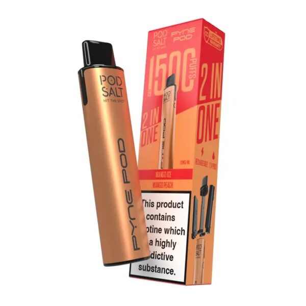 PYNE POD 2 IN 1 1500 PREFILLED POD VAPE KIT 20MG BY POD SALT - Image 12