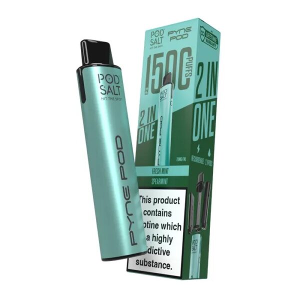 PYNE POD 2 IN 1 1500 PREFILLED POD VAPE KIT 20MG BY POD SALT - Image 14