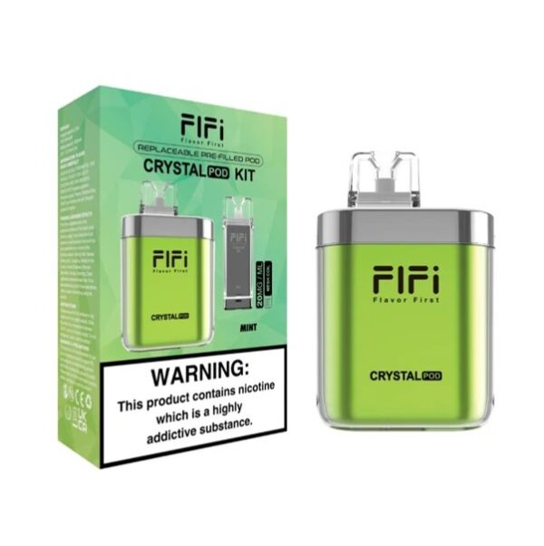 FIFI CRYSTAL 600 PREFILLED POD VAPE KIT 20MG - Image 8