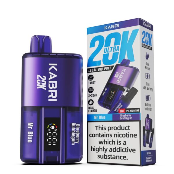 KABRI 20K ULTRA PREFILLED POD VAPE KIT 20MG - Image 26