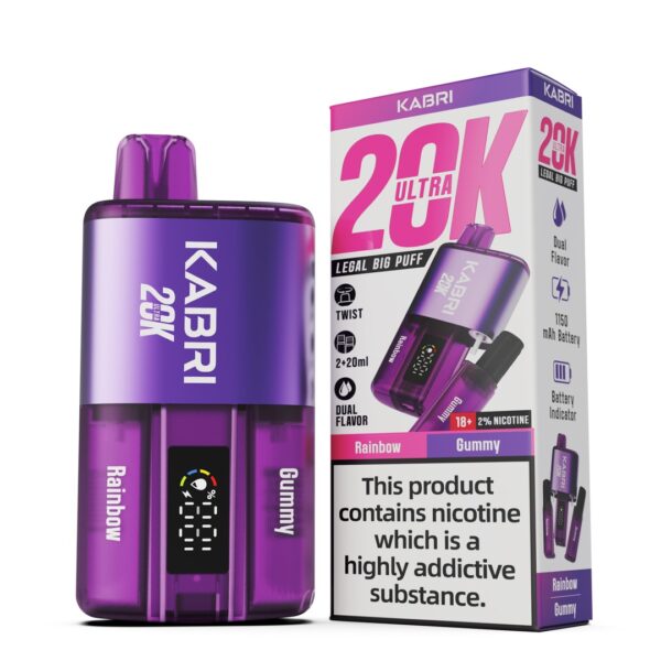 KABRI 20K ULTRA PREFILLED POD VAPE KIT 20MG - Image 30