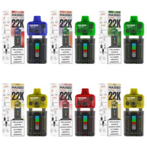 RELX MAXGO PRO 22K PREFILLED POD VAPE KIT 18MG
