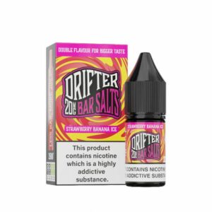 STRAWBERRY BANANA ICE 10ML NIC SALT DRIFTER BAR SALTS