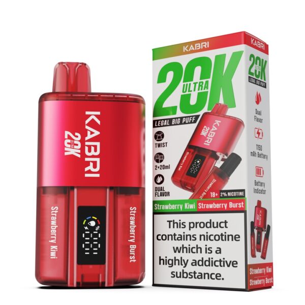 KABRI 20K ULTRA PREFILLED POD VAPE KIT 20MG - Image 2