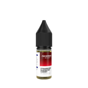 STRAWBERRY RASPBERRY CHERRY 10ML NIC SALT NICOREFILL IBREATHE