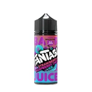 STRAWBERRY RASPBERRY CHERRY ICE BAR JUICE 100ML E LIQUID FANTASI
