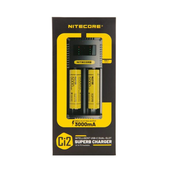 NITECORE CI2 INTELLIGENT USB-C DUAL SLOT BATTERY CHARGER - Image 2