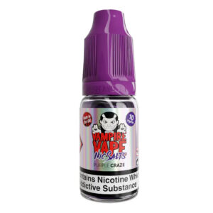 PURPLE CRAZE NIC SALT 10ML VAMPIRE VAPE
