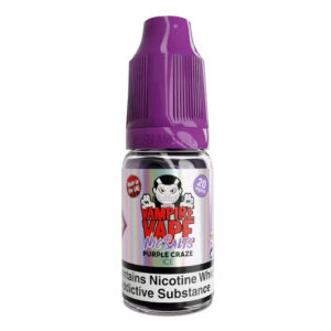 PURPLE CRAZE ICE NIC SALT 10ML VAMPIRE VAPE