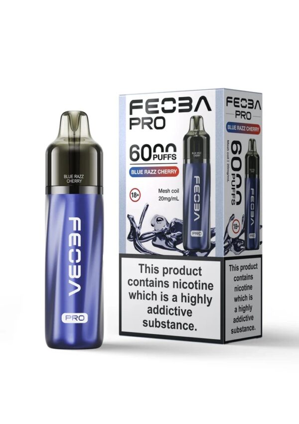 FEOBA BAR PRO 6000 PREFILLED POD VAPE KIT 20MG - Image 2